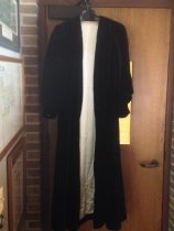 Black Velvet Opera Coat